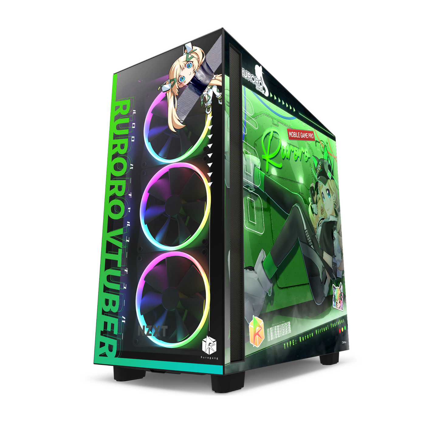 NZXT H7 ELITE「Ruroro」限量版