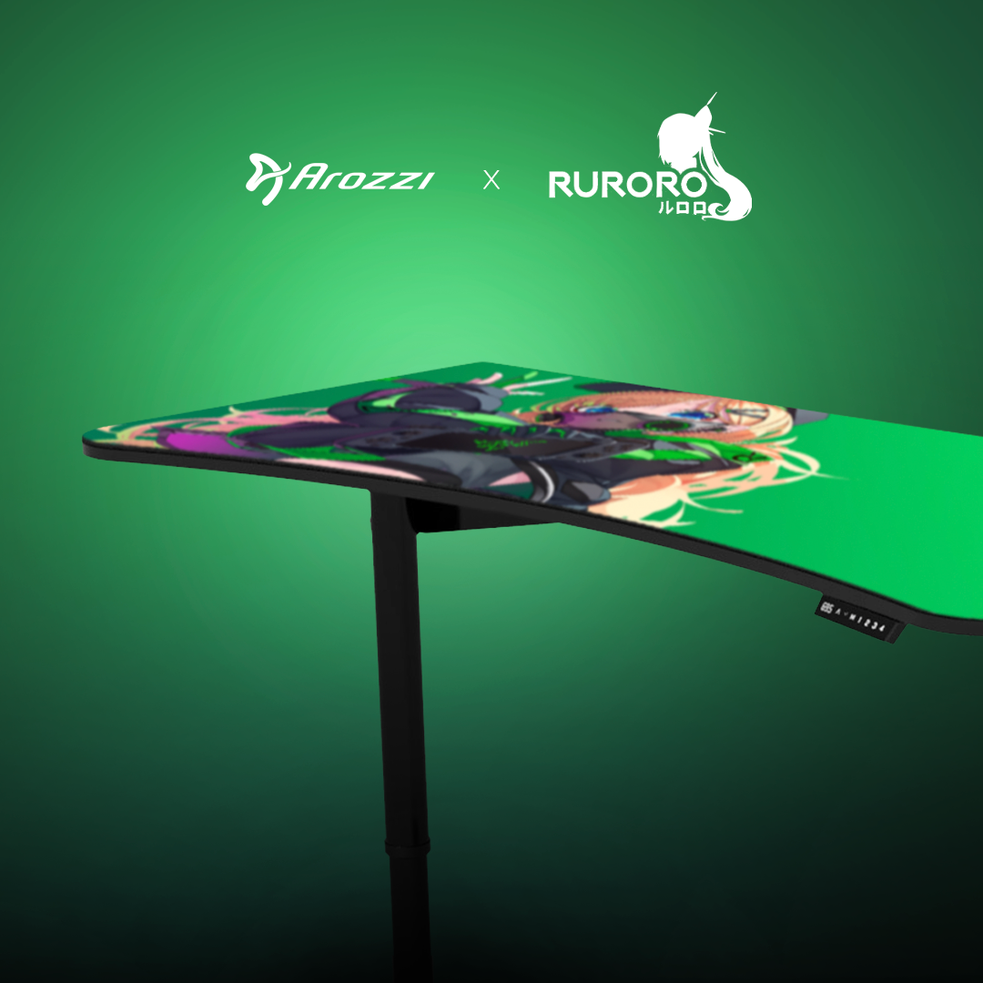 【升降桌套組】Arena Moto多功能升降桌 + 璐洛洛全桌桌墊